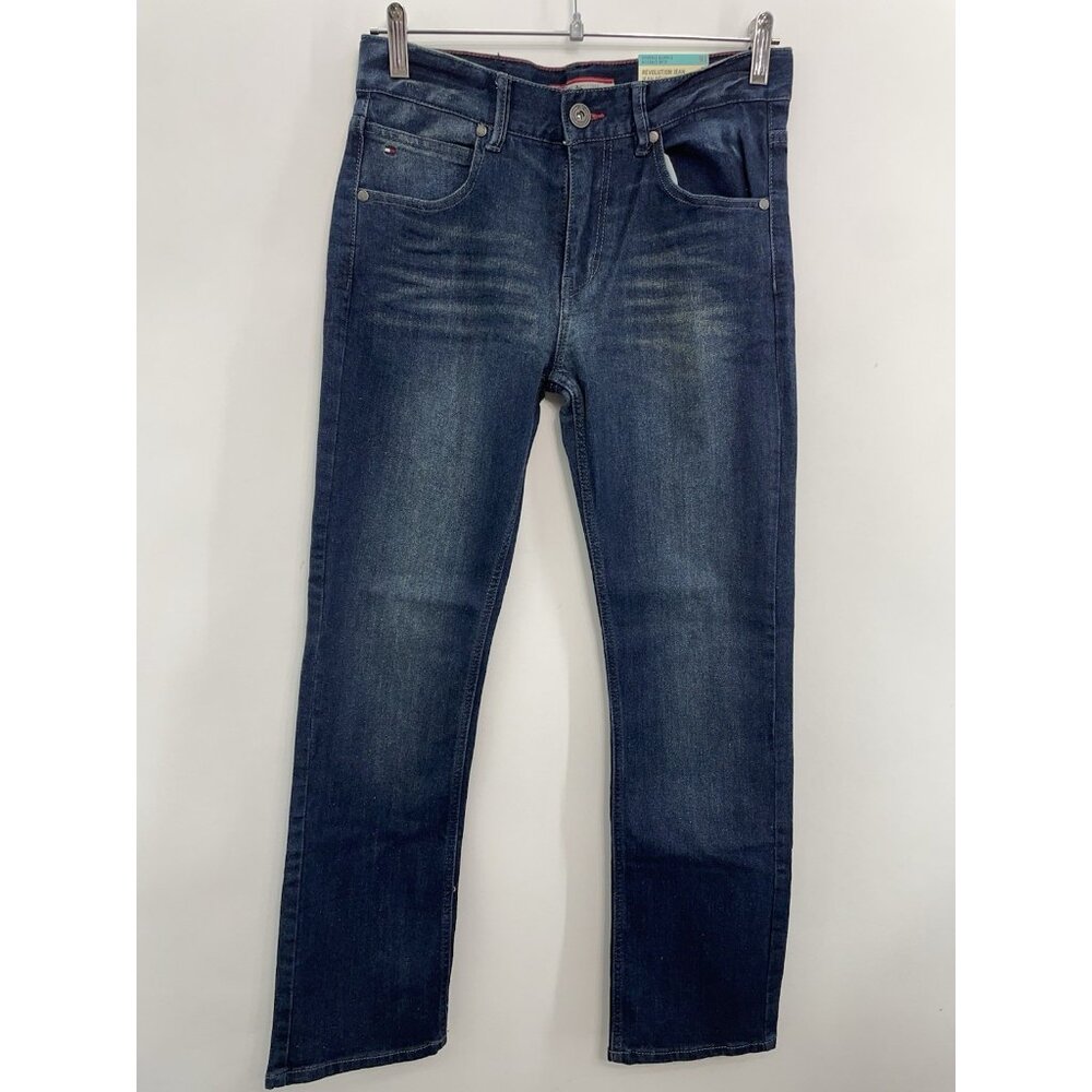 Tommy Hilfiger Jeans Slim Straight Leg Stretch‎ Adjustable Kids Youth 16 28x28